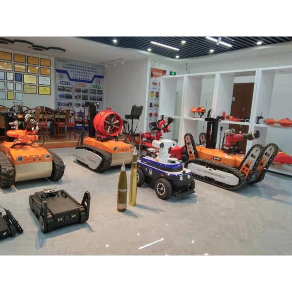Ip68 Explosion Proof Fire Rescue Robot Counter Terrorism Equipment