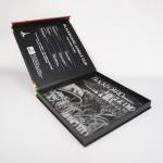 Custom Full Color Printing Book Shape Cardboard Box CD Packing Box With Logo