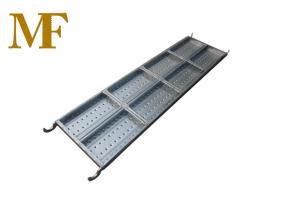 China BS1139 Galvanized Scaffold Steel Catwalks Platform With Hooks on sale