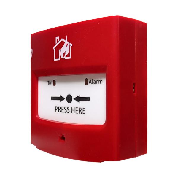 Conventional MCP Manual Call Point Pull Station Fire Alarm System For Emergency