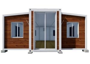 China Foldable Prefab Modular Expandable Container House on sale