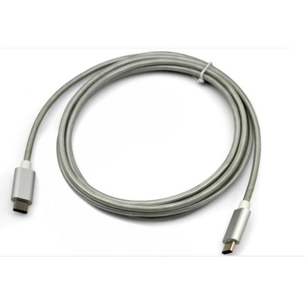 USB 2.0 Type C Male Data Charging Cable Woven Mesh Braided USB Data Cable for Smart Phones
