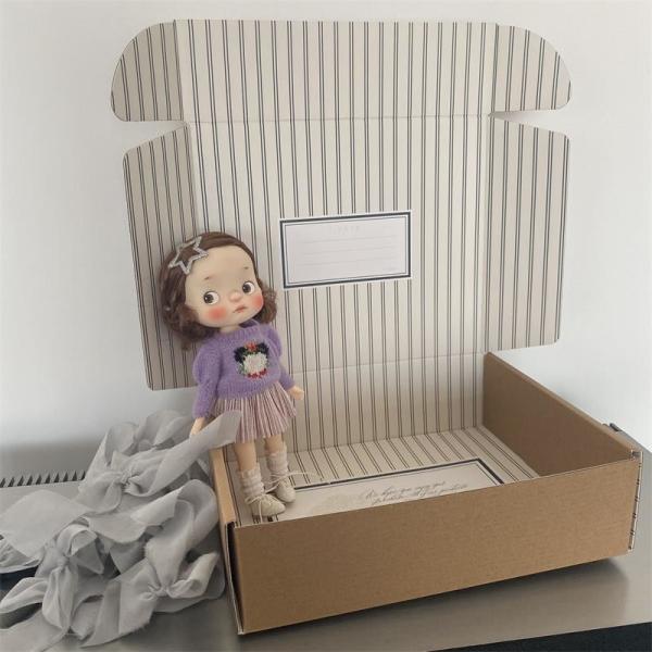 Rectangular Matt Lamination Corrugated Cardboard Shipping Box for Paperboard Products