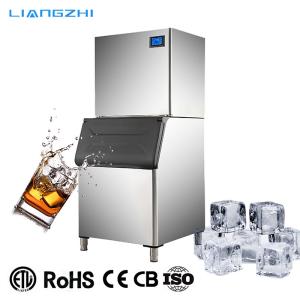 China 220kg 24Hours R22 LZ-500 Imported Compressor Square Cube Ice Maker Making Machine on sale
