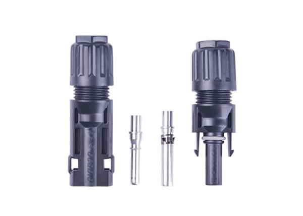 Buy MC4 Solar Panel Cable Connectors Copper Bar Terminal 50A IP68 Waterproof 14-8AWG at wholesale prices