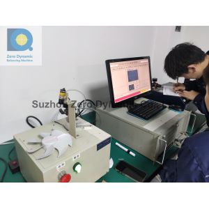 High Precision Fan Blade Balancing Machine , Blower Impeller Gripper Balancing