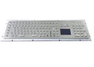 Waterproof IP65 103 Keys Panel Mount Metal Keyboard With Numeric Keypad
