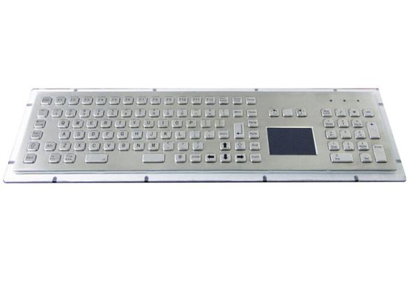 Buy Waterproof IP65 103 Keys Panel Mount Metal Keyboard With Numeric Keypad at wholesale prices