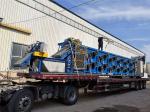 ISO2000 Batch Off Cooling Machine Mesh Belt Strip Sheet Rubber Cooling Machine