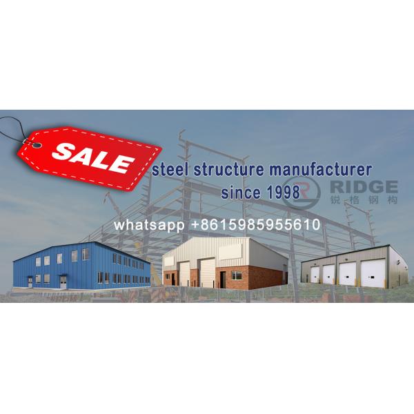 Metal Galvanized New Design Workshop Prefab Warehouse Modular Light Heavy House Prefabricated Construction Steel Structure for Building Material