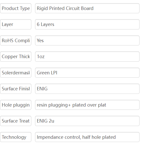 ENIG 2u Coated FR4 PCB Board for Auto Industrial Manufacturing