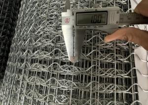 China 1.8mm Wire Diameter 10 Lines Galvanized Pipeline Reinforce Welded Mesh For Oil Gas Pipelines on sale