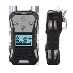 China IP68 Waterproof 4 Gas Meter Portable Multi-Gas Detector Lel, Co, H2s, O2 Gas Analyzer on sale