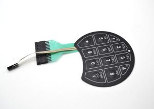 Quality Home Appliances Illuminated Membrane Switch Keypad With EL Back Lighting for sale