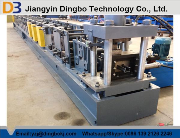 Buy High Speed 10-15 m/min Storage Rack Roll Forming Machine PLC Colored Touch Screen at wholesale prices