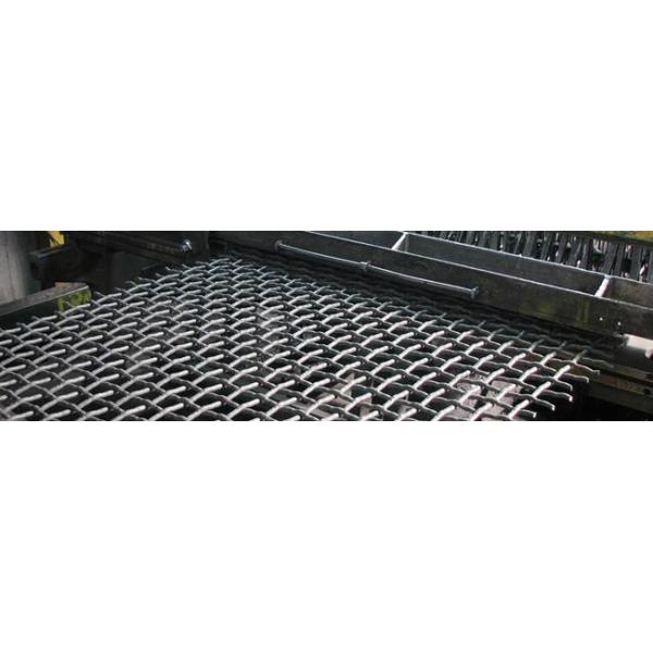 High Carbon Steel Mining Screen Mesh / Vibrating Screen Wire Mesh 3mm-100mm
