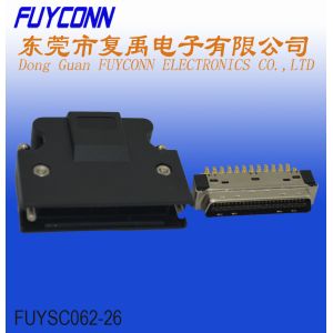 Quality Male Cable SCSI Connector 68 Pin With Solder Terminal MDR Cable Connector for sale