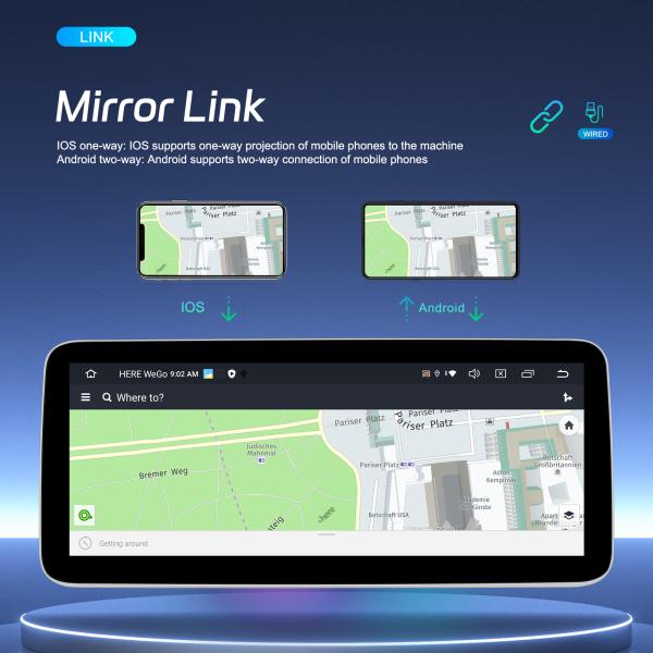 Experience Entertainment with Universal Car Fitment 12.3inch Car Multimedia Player