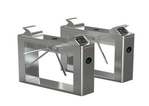 China Bridge Electronic Tripod Turnstile Gate Remote Control Biometrics Fingerprint Scanner on sale