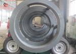 Compost Sorting Trommel Screen Machine / Fertilizer Rotating Trommel Screen