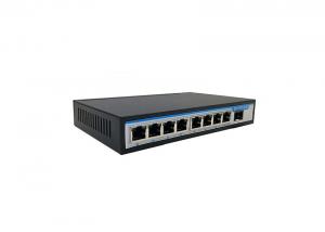 4Gbps Power Over Ethernet POE Switch , 8 Port POE Switch For IP Cameras