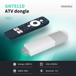 Quality DDR4 2GB Android 11 TV Box S905Y4 4K HD Smart TV Dongle Google Certified for sale