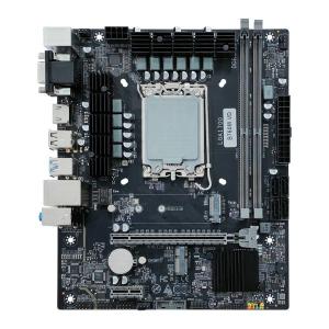 China Desktop Computer INTEL LGA1700 Motherboard DDR4 WIFI M.2 TPM Supported on sale