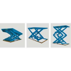 Quality Mini-Type 1m Stationary Aerial Scissor Lift Platform With Hydraulic Lifting System for sale