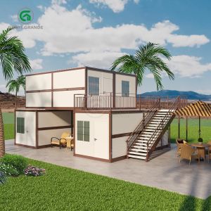 Galvanized Steel Structure Folding Container Home Windproof And Warm