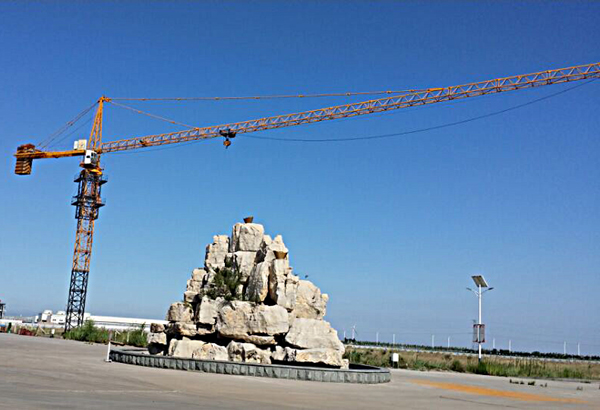 1.8t tip load QTZ100(6018) fixed Tower Crane model