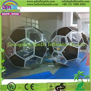 China QD Giant bubble jumbo water ball inflatable water walking ball rental price on sale