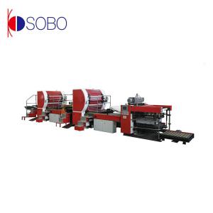 Two Color Offset Tinplate Printing Machine PLC Control With Coating Line Multifunctional