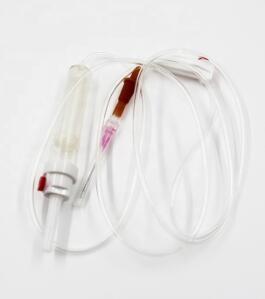 Quality Polymer Disposable Medical Syringe DEHP Tube Blood Transfusion Apparatus for sale