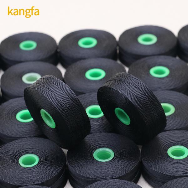 Filament Yarn Type Pre-wound Bobbin Bonded Thread for L Polyester Bonded Machine