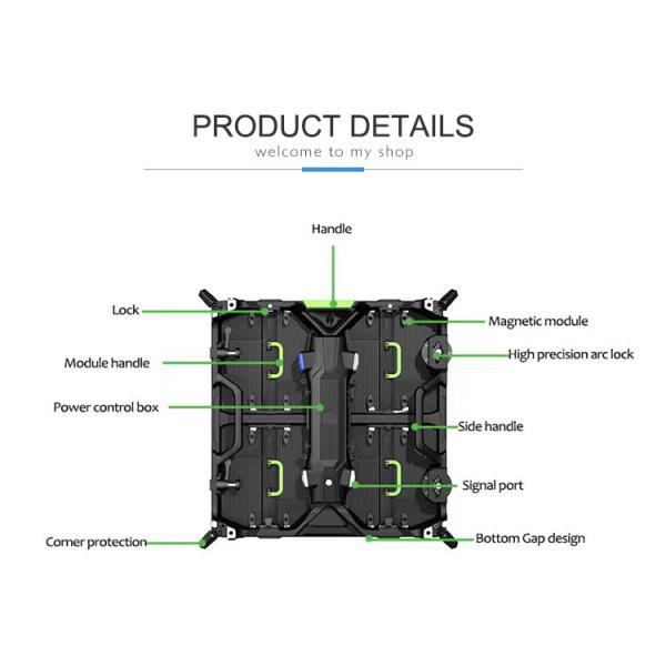 High Resolution 2023 Design Ultra Slim Indoor Fixed Led Video Wall Digital Led Display