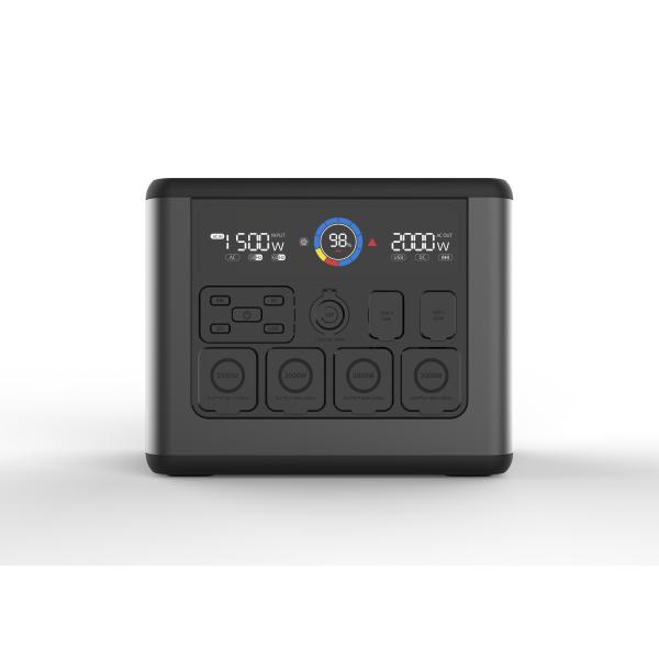 100V 1800WH Portable Power Station With Lithium Iron Phosphate Battery 19.6kg