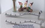 Display slatwall hooks / A column used clothes display metal hooks