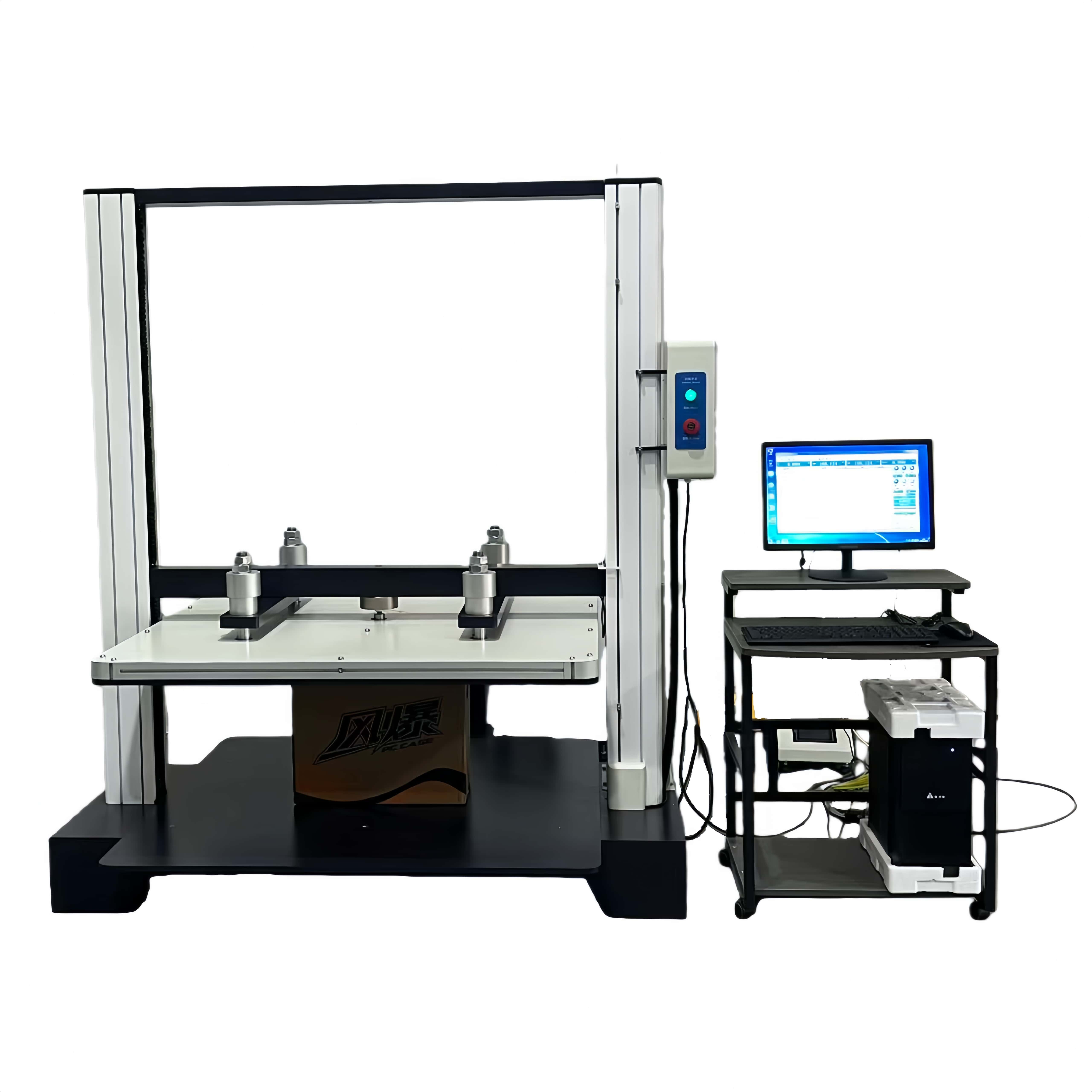 Computer-Servo Compression Strength Testing Machine for Packaging Boxes and Carton Compression Testing Machine