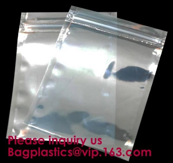 Buy Anti Static Shielding Bags ESD Anti-Static Pack Bag Zip Zipper Lock Top Waterproof Self Seal Antistatic Bags at wholesale prices