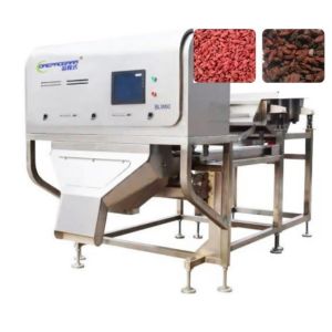 Quality Single Layer Fruit Sorting Machine 2.5Kw Belt Type HD Camera 1 T/H 0.5-0.8 Mpa for sale