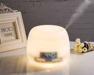 Quality Working Time Settable 400ml Aroma Diffuser With Alarm Clock for sale