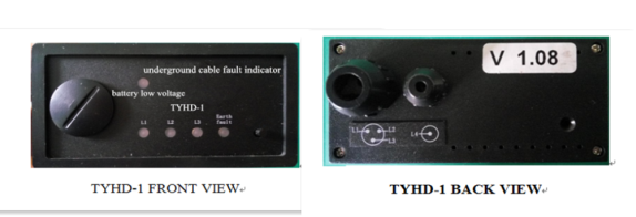 Underground Fiber Optic Fault Locator For Displaying Fault Signals By LED Flashing Lights