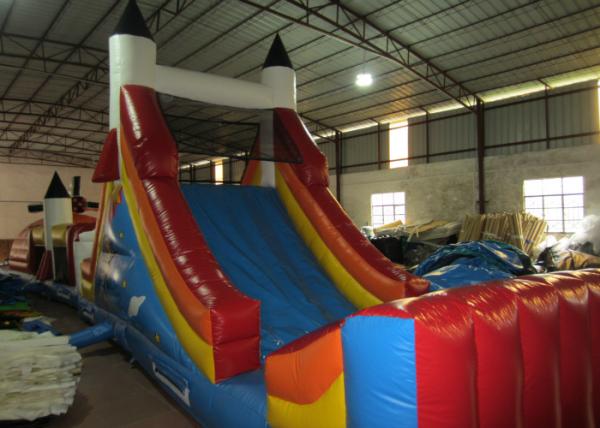 Buy Inflatable shuttle obstacle challenge inflatable rocket obstacle course inflatable Obstacle course training session at wholesale prices