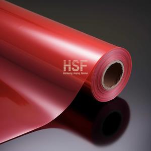 China 25um Red PET Fluorosilicone Release Liner Resistance To Oils on sale