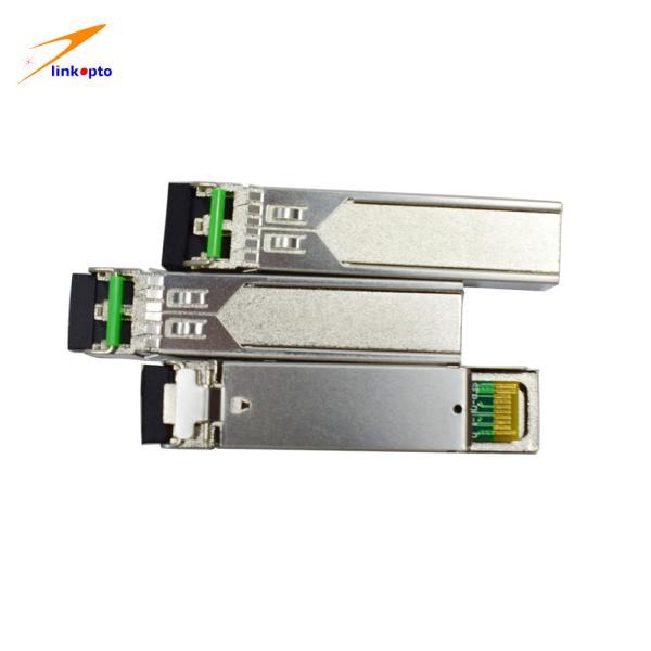 TX1490/RX1550nm WDM Bidi Sfp Transceiver , Up To 160km Bidirectional Fiber Optic Transceiver