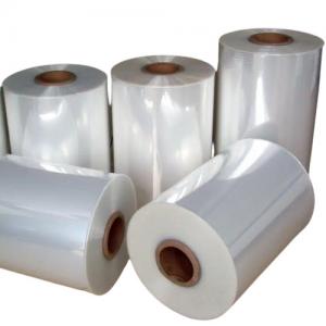 China OEM 75 Gauge Cross Linked POF Shrink Film Polyolefin Roll ISO9001 SGS Approved on sale