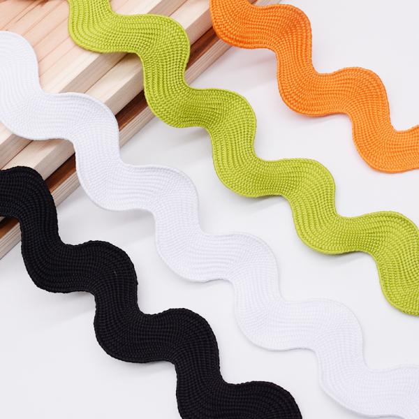 Recycled Polyester 1/2" 3.8cm Rick Rack Trim
