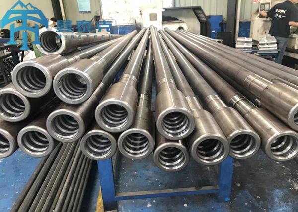 Buy Quarrying Thread Drill Rod R25 2430mm Cemented Carbide Carburized Process at wholesale prices