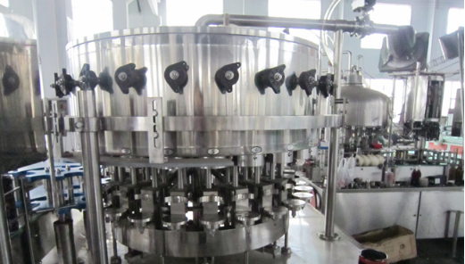 Drink Can Filling Machine , Plastic Liquid Bottle Filler With Powder Packing Machine