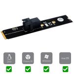 M.2 Module With Mini-SAS HD (SFF-8643) 36-Pin Connector For U.2 (SFF-8639) NVMe